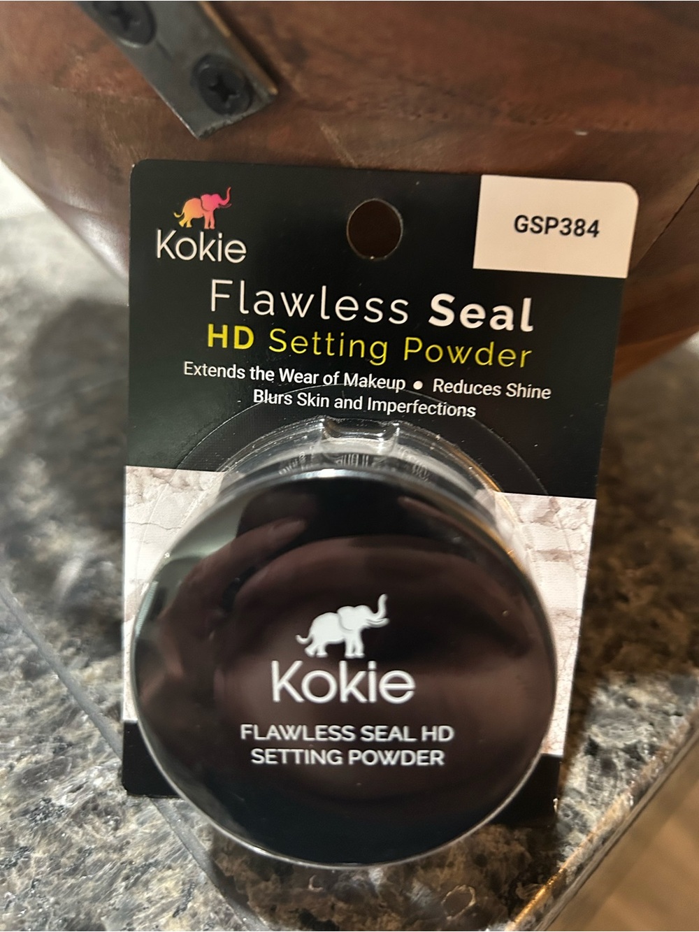 Kokie Flawless Seal HD Setting Powder - Black